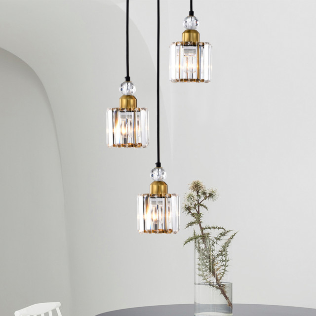 3001/3P Srai 11" 3-Light Indoor Matte Black And Brass Finish Chandelier ... inside Aeneas 17 In. 3-Light Indoor Matte Black And Brass Finish Wall Sconce