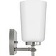 Adley Collection Three-Light Brushed Nickel Etched Opal Glass New ... within Adley Collection 3-Light Bath And Vanity, Black