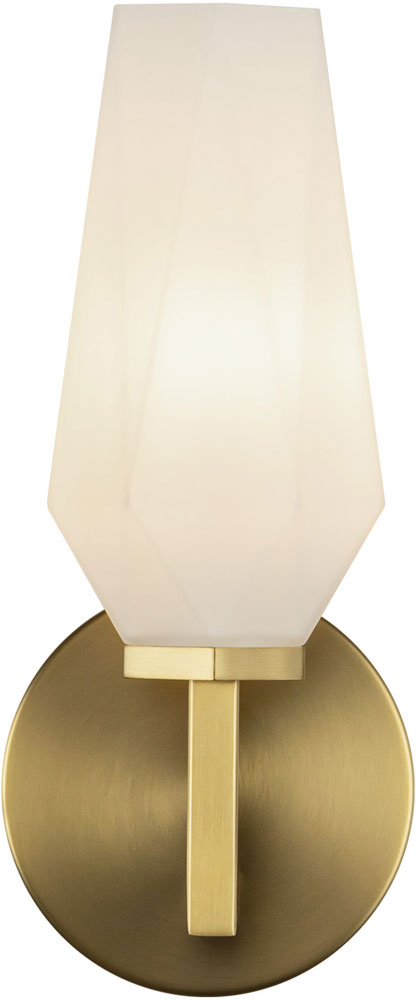 Alora Mood Wv424110Bgop Krysta Modern Brushed Gold Wall Light Fixture ... for Alora Mood Krysta 1 Light 11" Bath Vanity Light, Brushed Gold