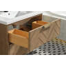 Ari Kitchen & Bath 30" Floating Bathroom Vanity Weathered Fir & Reviews ... with regard to Creating a Spa-Like Retreat with a Stylish Bathroom Vanity