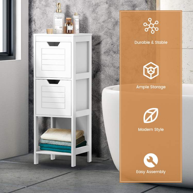 Bathroom Wooden Floor Cabinet Multifunction Storage Rack Stand ... for Beyond Storage Exploring the Multifaceted Uses of Your Costway Organizer Rack