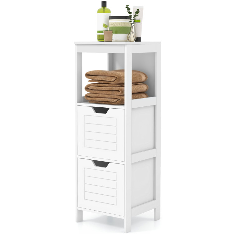 Bathroom Wooden Floor Cabinet Multifunction Storage Rack Stand ... in Beyond Storage Exploring the Multifaceted Uses of Your Costway Organizer Rack