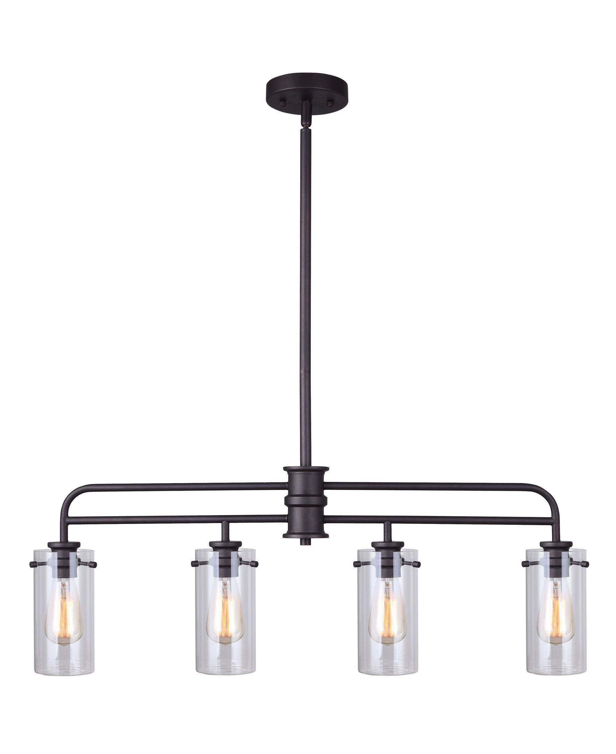 Canarm - Albany 4 Light Pendant | Pendant Lighting with regard to Creating Ambiance with Light Mastering the Albany 4-Light Bath Bar