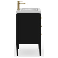 Celios Bathroom Vanity, 24" - Transitional - Bathroom Vanities And Sink ... with regard to Creating a Luxurious Bathroom Oasis with a Black Vanity and Brass Details