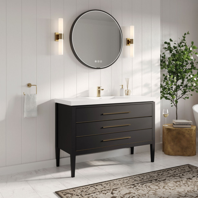 Maintenance and Care Tips for Your Celios Black and Brass Bathroom Vanity