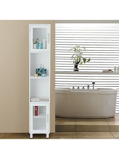 Costway 71" Bathroom Tall Tower Storage Cabinet Organizer Display ... in The Costway 71" Cabinet: Assembly, Features, and Everyday Use