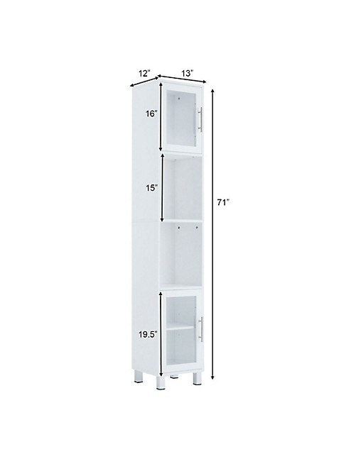 Costway 71" Bathroom Tall Tower Storage Cabinet Organizer Display ... throughout The Costway 71" Cabinet: Assembly, Features, and Everyday Use