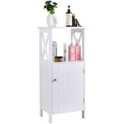 Costway Floor Cabinet Multifunction Bathroom Storage Organizer Rack W/2 ... for Beyond Storage Exploring the Multifaceted Uses of Your Costway Organizer Rack