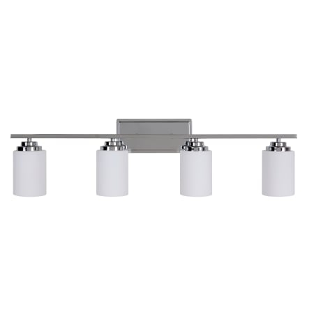 Craftmade 39704-Ch Albany 4 Light Bathroom Vanity Light - 35" Wide ... inside Creating Ambiance with Light Mastering the Albany 4-Light Bath Bar