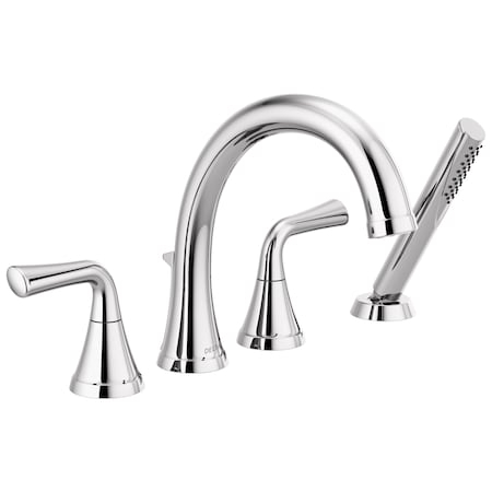 Delta Kayra Roman Tub Trim With Hand Shower T4733 | Zoro with regard to Elevating Your Bathroom Design Choosing the Right Delta Roman Tub Trim with Hand Shower