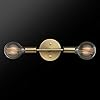 Globe Electric 51736 Alexandria 2-Light Reversable Vanity Light, Matte ... intended for Alexandria 2-Light Matte Brass Reversable Vanity Light