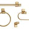 Globe Electric Company Alexandria 5-Piece Matte Brass Bathroom Set ... regarding The Art of Bathroom Design Features of the Alexandria Collection