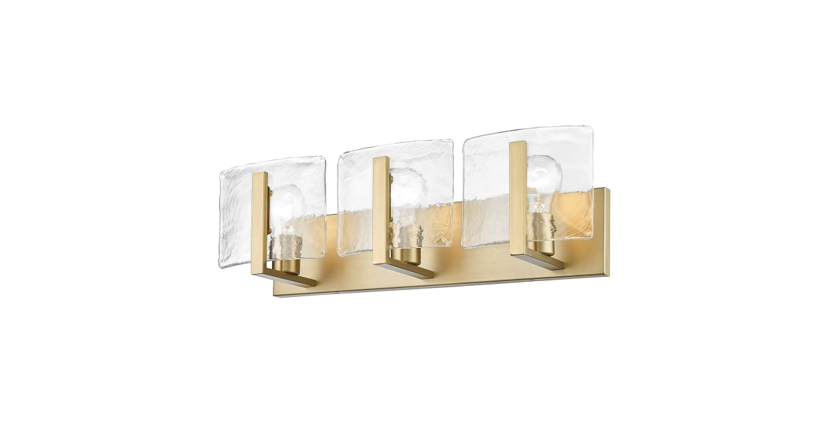 Golden Lighting 3164-Ba3 Bcb-Hwg Aenon 3 Light 22" Wide Vanity Light ... inside Choosing the Perfect Vanity Light Making Informed Decisions for Your Home