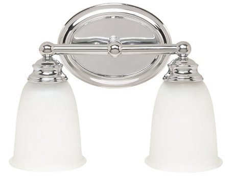 Kichler Lighting Chrome 2-Light Vanity Light | Kic6122Ch within Beyond the Bulb Exploring Design and Functionality of the Albany Chrome Vanity Light
