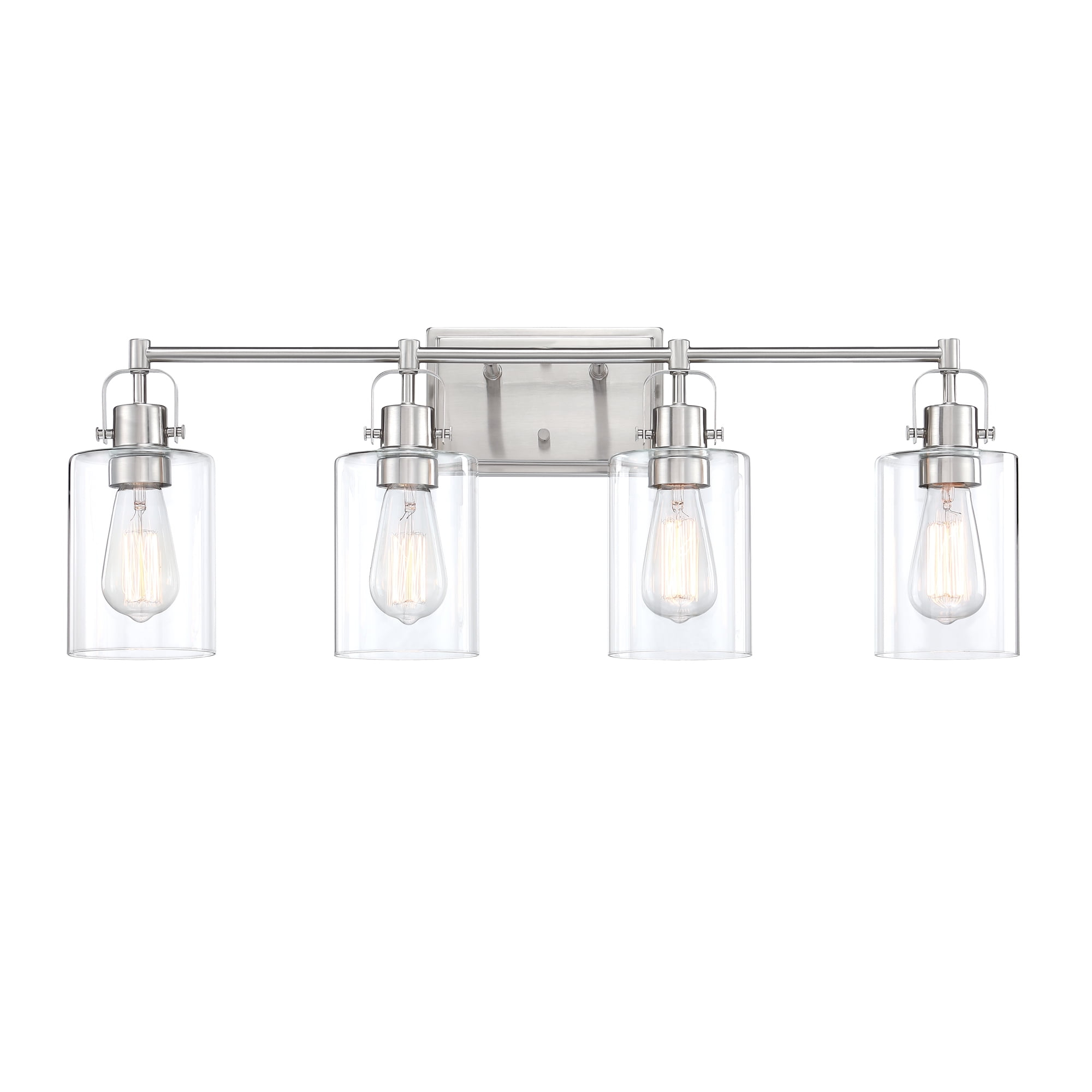 "Modern 4-Light Led Bathroom Vanity Light Fixtures, 30.91"" Brushed ... for Polished Nickel Perfection Understanding the Allure of Bathroom Vanity Lighting