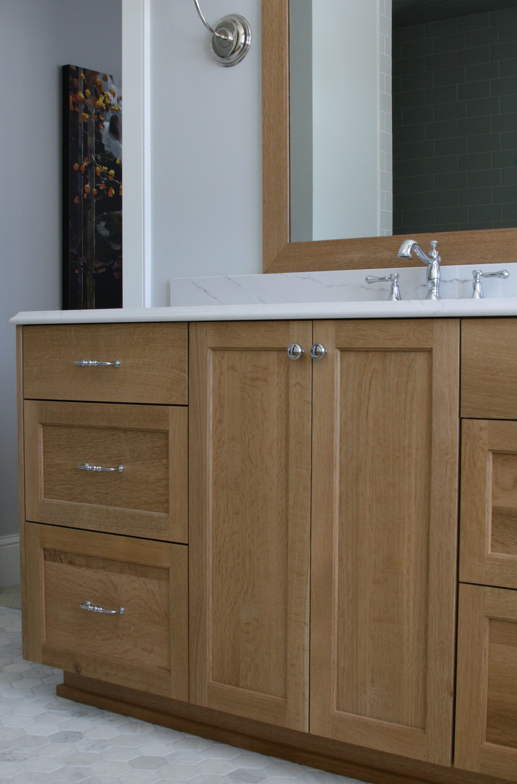 Natural Oak Bathroom Vanity 36 Inch At James Sessoms Blog with Bailey 19" Modern Natural Oak-Light Bathroom Vanity