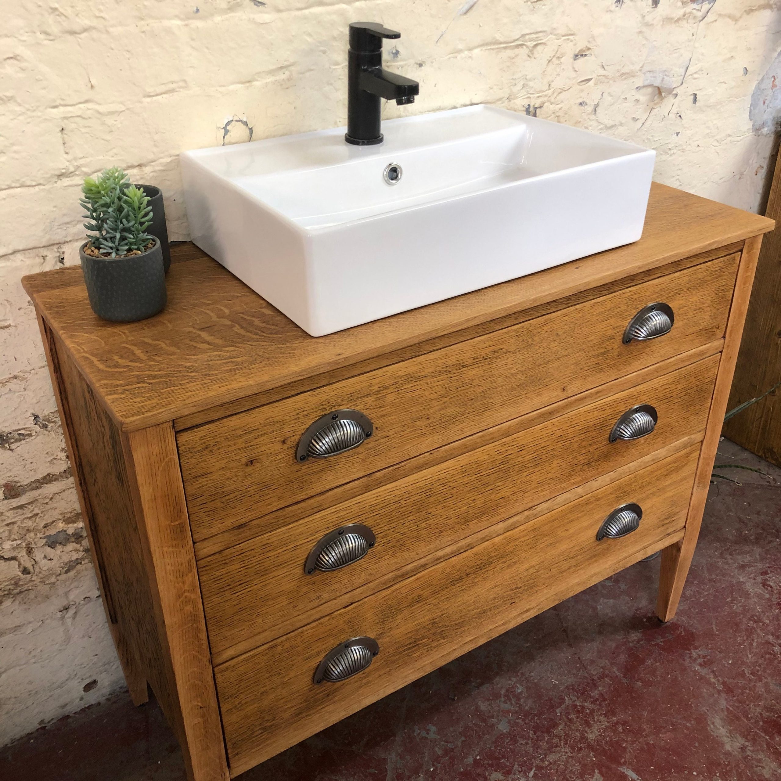 Natural Oak Bathroom Vanity 36 Inch At James Sessoms Blog within Bailey 19" Modern Natural Oak-Light Bathroom Vanity