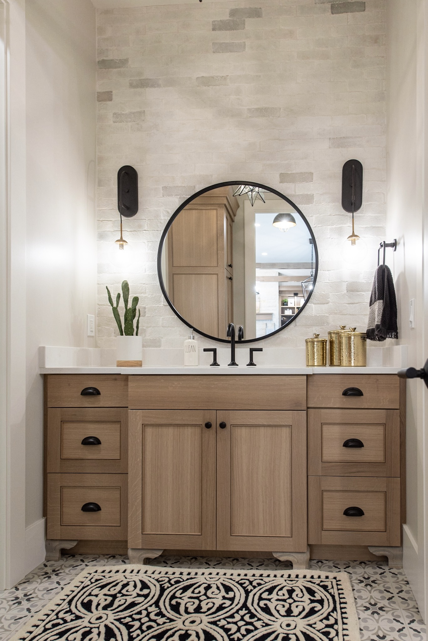 Natural Oak Bathroom Vanity | Peacecommission.kdsg.gov.ng inside The Durability and Style of the Bailey 19" Modern Vanity Explained