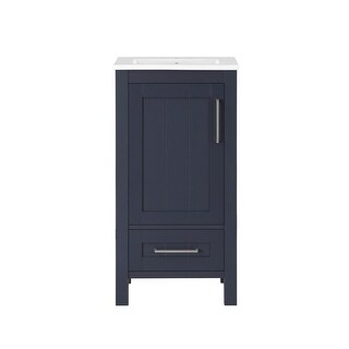 Ove Decors Kansas 18 In. Single Sink Bathroom Vanity In Midnight Blue ... throughout Ove Decors Kansas 18" Single Sink Vanity With Countertop, Midnight Blue, 30 In.