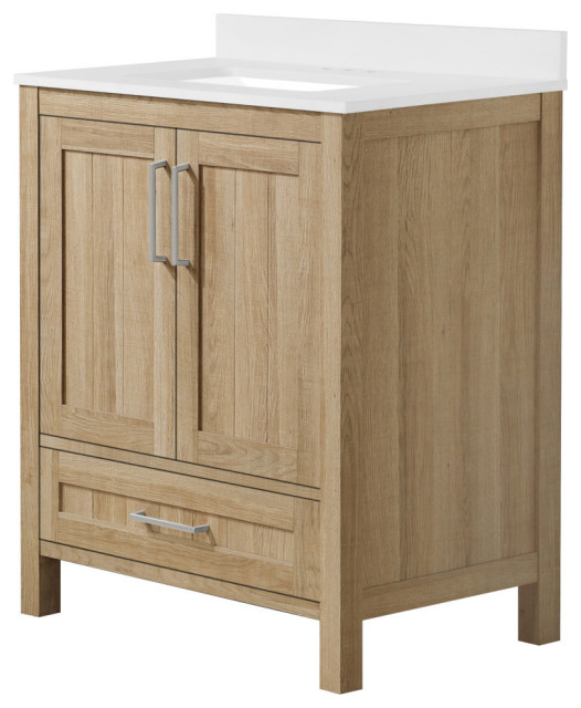 Ove Decors Kansas 18" Single Sink Vanity With Countertop, 30 Inches ... with regard to Ove Decors Kansas 18" Single Sink Vanity With Countertop, Midnight Blue, 30 In.