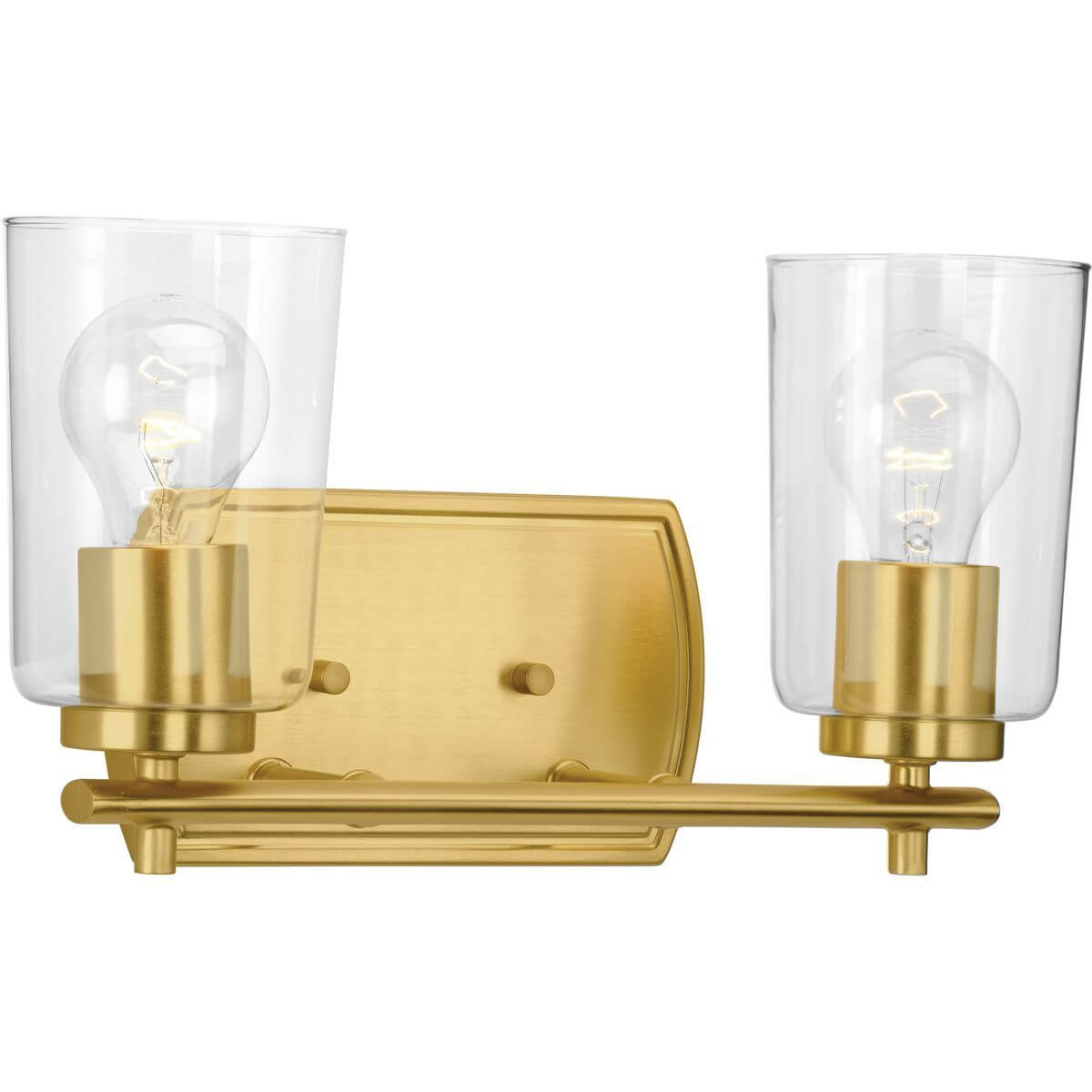 Progress Lighting Adley 6 Light 49 Inch Bath Vanity Light In Satin ... regarding Unveiling the Allure of the Adley One Light Vanity: A Designer's Perspective