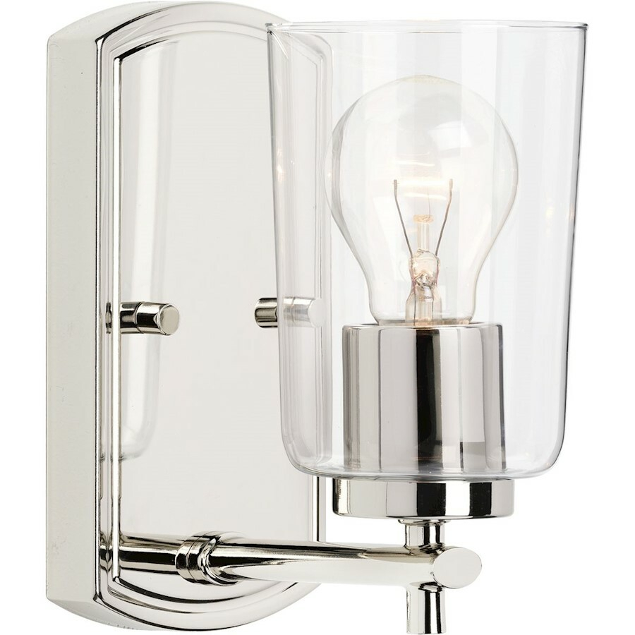 Progress Lighting Adley One-Light Bath & Vanity, Polished Nickel ... with Unveiling the Allure of the Adley One Light Vanity: A Designer's Perspective