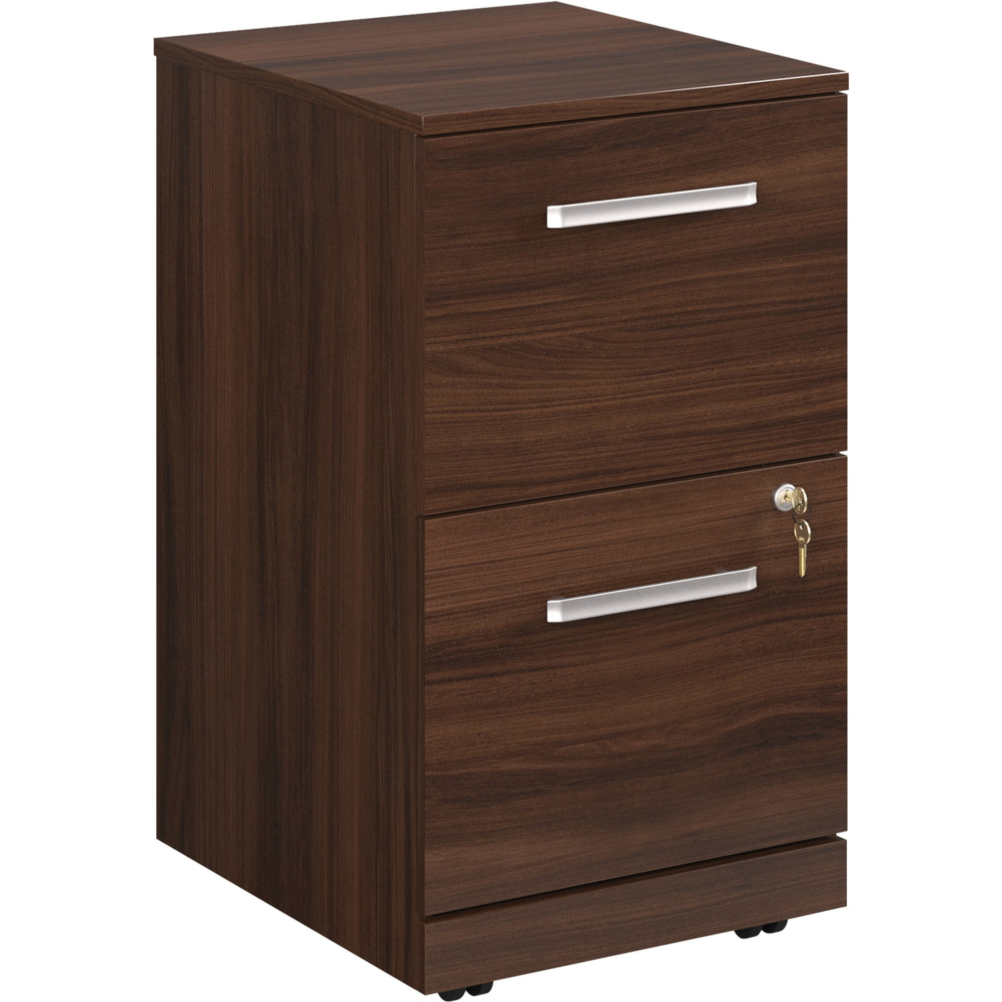 Sauder Affirm Engineered Wood 2-Drawer Mobile File In Noble Elm/Brown ... with regard to Organizing Your Workspace The Benefits of an Affirm Lateral File Noble Elm