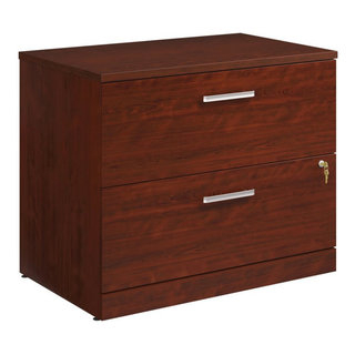 Sauder Affirm Engineered Wood Lateral File In Hudson Elm/Brown ... for Affirm Lateral File Noble Elm