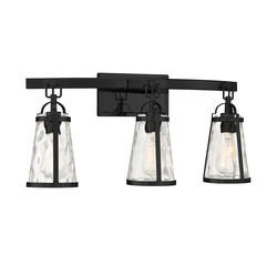Savoy House Albany 3-Light Black Vanity Light At Menards® with regard to Albany 3-Light Black Bath Bar