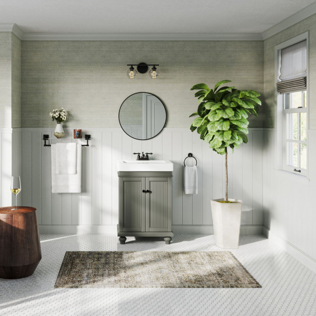 Bathroom Bliss How to Incorporate a 24" Monroe Vanity in Your Design