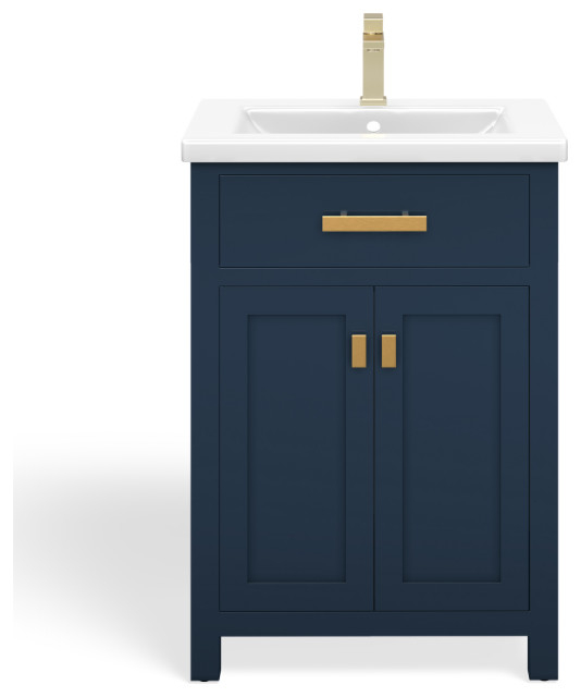The Savoy Bathroom Vanity, 24" - Transitional - Bathroom Vanities And ... with The Savoy Bathroom Vanity Monarch Blue 24 Inch Unveiled A Detailed Look