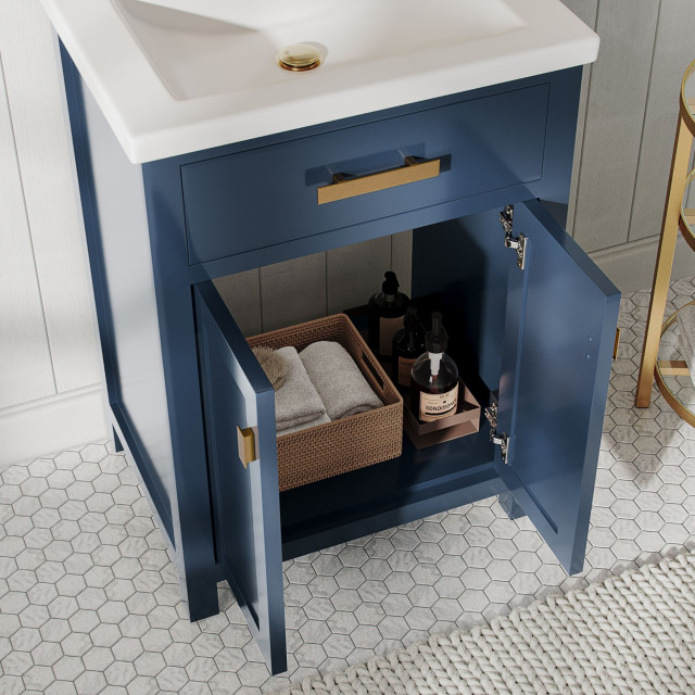 The Savoy Bathroom Vanity, 24" - Transitional - Bathroom Vanities And ... with The Savoy Bathroom Vanity Monarch Blue 24 Inch Unveiled A Detailed Look
