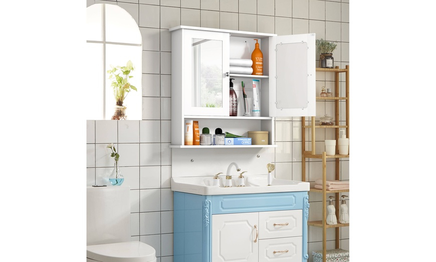 Up To 54% Off On Costway Bathroom Wall Cabinet... | Groupon Goods with Costway Bathroom Cabinets Unveiled Essential Features and Considerations