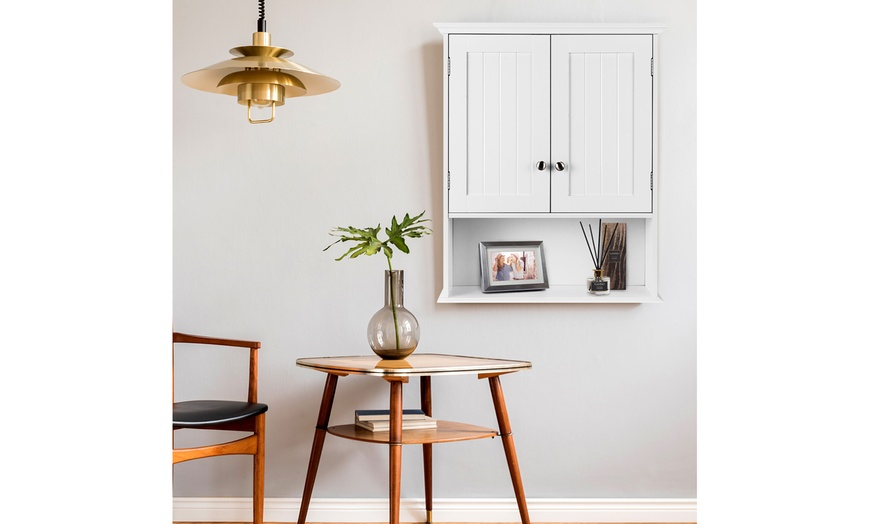 Up To 69% Off On Costway Wall Mount Bathroom C... | Groupon Goods inside Declutter Your Bathroom Unveiling the Secrets of the Costway Wall Mount Cabinet