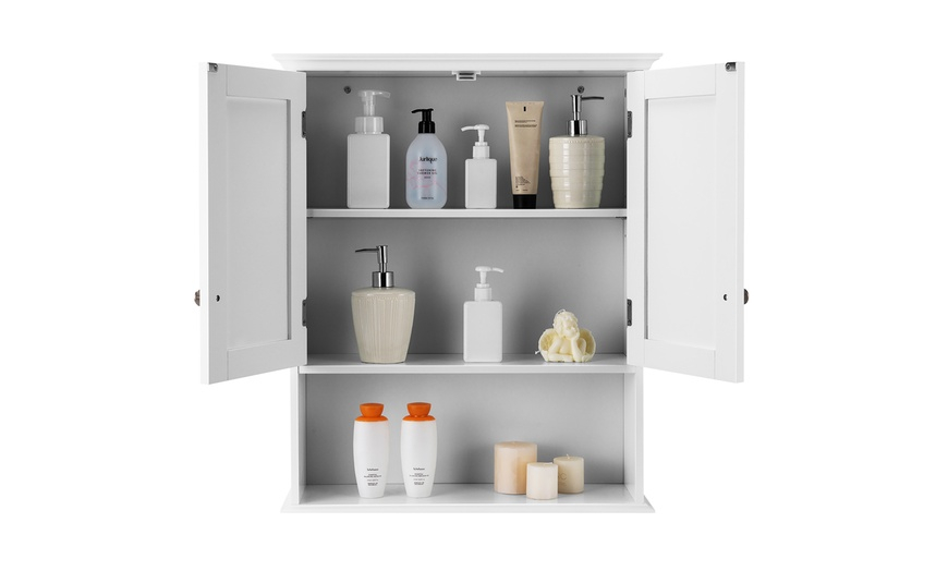 Up To 69% Off On Costway Wall Mount Bathroom C... | Groupon Goods pertaining to Maximizing Space The Ultimate Guide to Costway Wall Mount Bathroom Cabinets