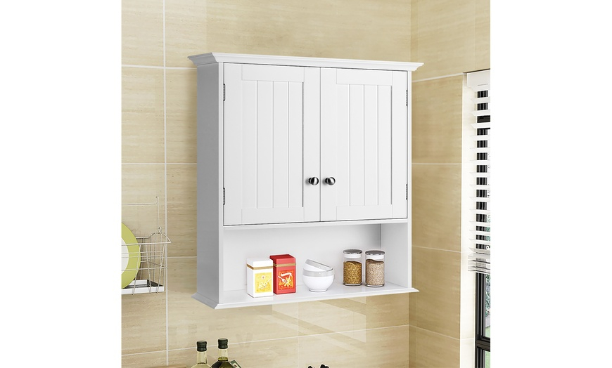 Up To 69% Off On Costway Wall Mount Bathroom C... | Groupon Goods regarding Maximizing Space The Ultimate Guide to Costway Wall Mount Bathroom Cabinets