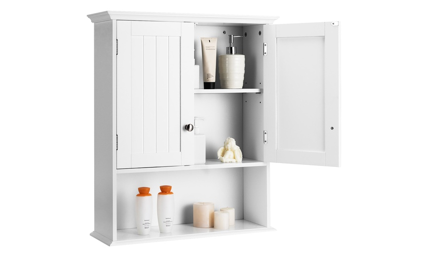 Up To 69% Off On Costway Wall Mount Bathroom C... | Groupon Goods throughout Maximizing Space The Ultimate Guide to Costway Wall Mount Bathroom Cabinets