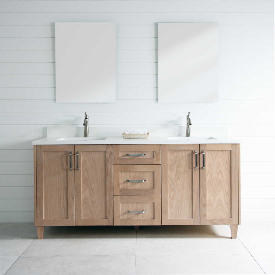 White Oak Shaker Bathroom Vanity At Jacob Ruiz Blog with Bailey 19" Modern Natural Oak-Light Bathroom Vanity