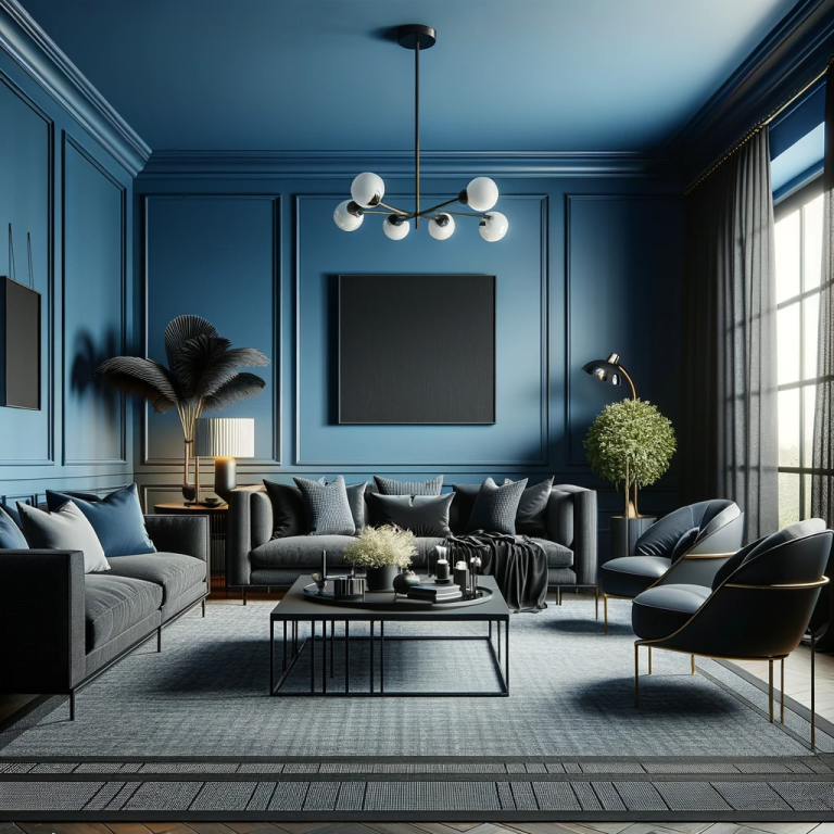 18 Spectacular Furniture Colors For Your Blue-Walled Haven throughout