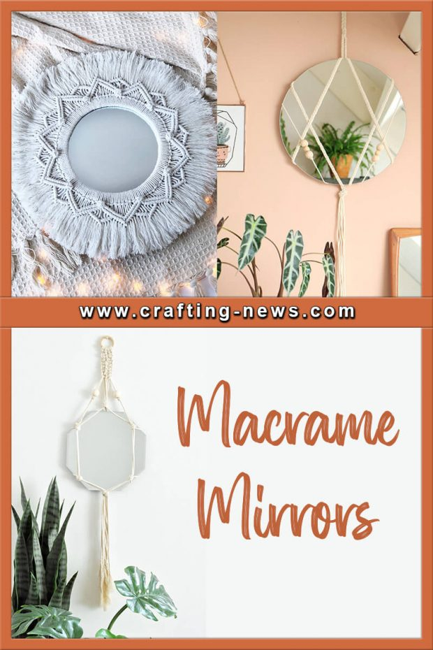20 Macrame Mirrors - Crafting News throughout