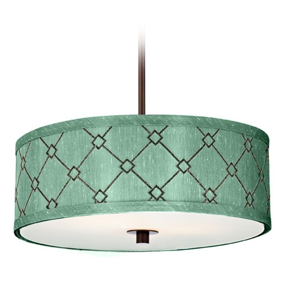 20 Photos Fabric Drum Shade Chandeliers throughout Understanding the Impact of Drum Shade Chandeliers on Interior Design