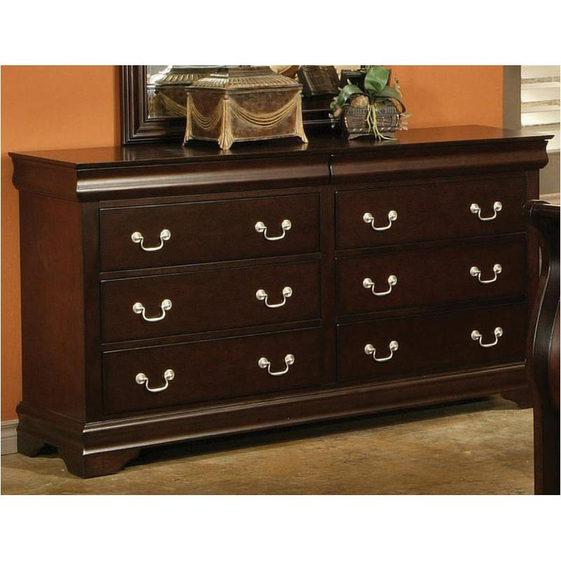 203983N Coaster Furniture Louis Philippe - Cappuccino Dresser in