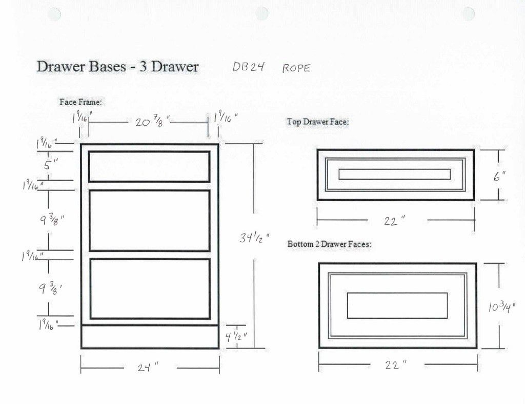 3 Drawer Kitchen Cabinet Dimensions - Warehouse Of Ideas for Drawer Depth Discovering the Storage Potential of the GDF Studio Cabinet