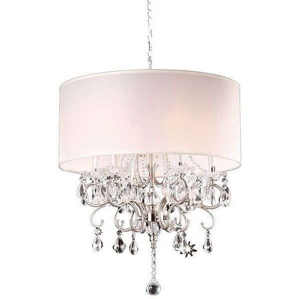 6 Best Drum Shade Chandeliers Of 2019 - Easy Home Concepts regarding Understanding the Impact of Drum Shade Chandeliers on Interior Design
