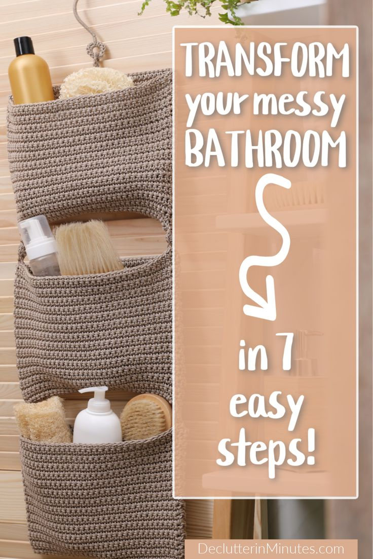 7 Steps To Declutter Your Bathroom And Stay Organized throughout Declutter Your Bathroom The Definitive Guide to the GDF Studio Storage Cabinet