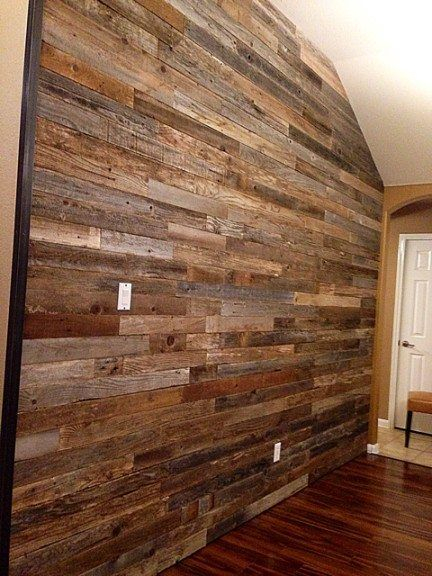 76 Reclaimed Wood Accent Wall Ideas | Reclaimed Wood Accent Wall, House ... in