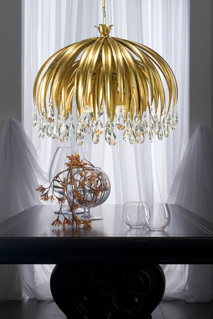A Modern Twist Of Neoclassical Inspiration, Superbly Hand-Crafted With ... inside Creating Ambiance Understanding the Fair Oaks Luxe Gold Chandelier