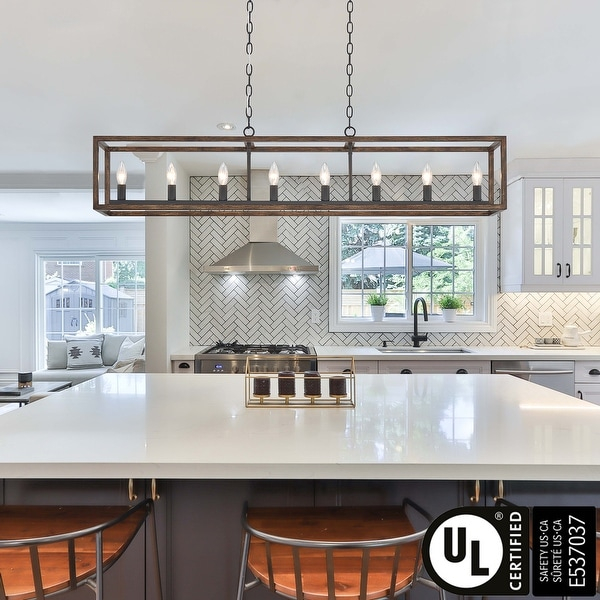 Antique Black 4-Light Linear Kitchen Island Chandelier With Amber Glass ... with Transforming Your Kitchen with the Elegance of a 4-Light Linear Island Chandelier
