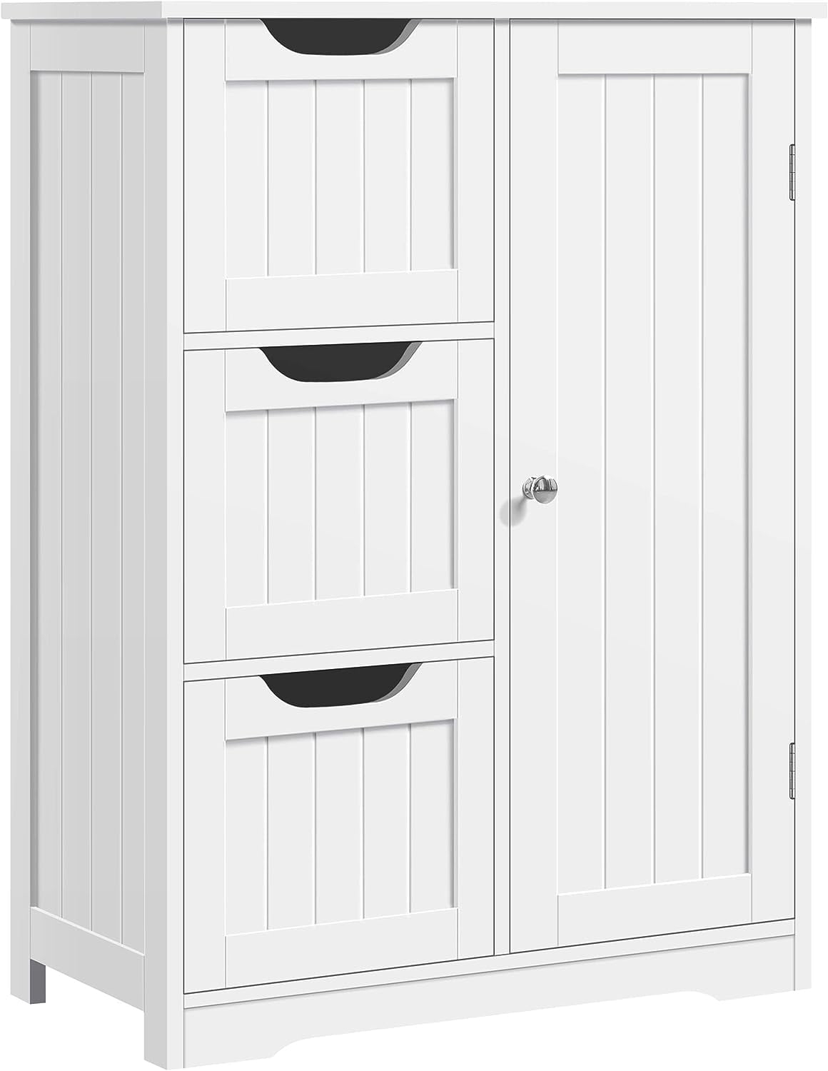 Bathroom Floor Storage Cabinet, Bathroom Freestanding Cabinet With 3 ... for Unveiling the Secrets of the Danver Wood Bathroom Floor Storage Cabinet A Comprehensive Guide