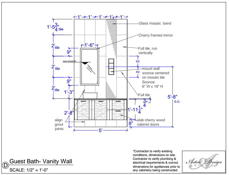 Bathroom Sconces: Where Should They Go? — Designed with regard to